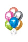 Balon Krom Balon Lüx Aynalı Helyum Balon 10 Adet
