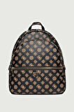 Guess MANHATTAN LARGE BACKPACK Kadın Kahverengi Sırt Çantası HWPG6994330-MLO