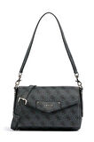 Guess Kadın Antrasit Brenton Eco Omuz Çantası