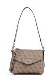 Guess Kadın Bej Eco Brenton Omuz Çantası