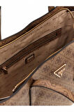 Guess Meridian Kahve Kadın Omuz Çantası HWSG8778230