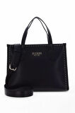Guess Silvana Siyah Kadın Omuz Çantası HWVC8665220