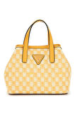 Guess Kadın G Wave Geometrik Desenli Mini El Çantası