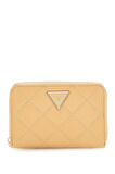 Guess Kadın Bej Eco Carly Cüzdan
