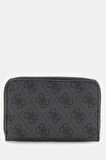 Guess Kadın Siyah Laurel 4G Logolu Cüzdan