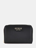 Guess Kadın Siyah Laurel Orta Boy Fermuarlı Cüzdan