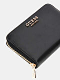 Guess Kadın Siyah Laurel Orta Boy Fermuarlı Cüzdan