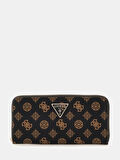 Guess Kadın Melon Renk Laurel Büyük Fermuarlı Cüzdan