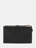 Guess Kadın Siyah Laurel Çift Fermuarlı Organizer