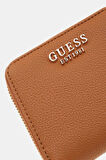 Guess Kadın Kahverengi Laurel Logolu Mini Cüzdan