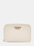 Guess Kadın Ekru Laurel Orta Boy Fermuarlı Cüzdan