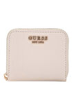 Guess Kadın Krem Laurel Saffiano Mini Cüzdan