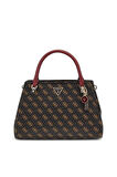 Guess Noelle Kahve Kadın Omuz Çantası HWQL7879070