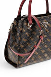 Guess Noelle Kahve Kadın Omuz Çantası HWQL7879070
