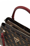 Guess Noelle Kahve Kadın Omuz Çantası HWQL7879070