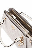 Guess Noelle Ekru Kadın Omuz Çantası HWBD7879070