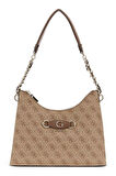 Guess Izzy Kahve Kadın Omuz Çantası HWSG8654010