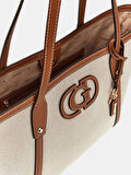 Guess Sebina Logo Charm’lı Kadın Omuz Çantası HWAG9524230