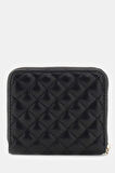 Guess Kadın Siyah Eco Rianee Kapitoneli Cüzdan