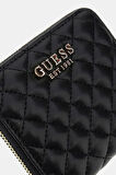 Guess Kadın Siyah Eco Rianee Kapitoneli Cüzdan