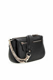Kadın Fedora Shoulder Bag Omuz Çantası - Siyah | undefined