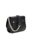 Kadın Fedora Flap Shoulder Bag Omuz Çantası - Siyah | undefined