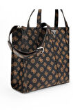 Guess Silvana Kahve Kadın Omuz Çantası HWPP8665220