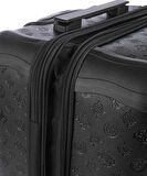 Guess Kadın Siyah Wilder 22 İnç 8 Teker Bavul