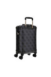 Kadın BERTA 18 IN 8-WHEELE Travel Kabin Boy Valiz - Siyah | undefined
