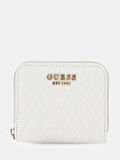 Guess Kadın Beyaz Betula Küçük Fermuarlı Cüzdan