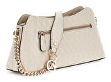 Guess Kadın  Bej  Betula Top Fermuarlı Omuz Çantası
