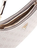 Guess Kadın Noelle Üstten Fermuarlı Omuz Çantası
