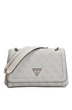 Guess Kadın Mavi Noelle Dönüştürülebilir Flap Crossbody Çant