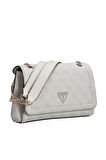 Guess Kadın Mavi Noelle Dönüştürülebilir Flap Crossbody Çant