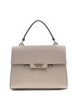 Guess Kadın Kahverengi Taba Eco Aldith El Saplı Flap Çanta