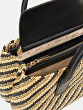 Guess Kadın Bej Simona Küçük Satchel Çanta