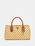 Guess Kadın Krem Simona Küçük Satchel Çanta