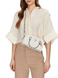 Guess Kadın Beyaz Cresidia Küçük Satchel Çanta