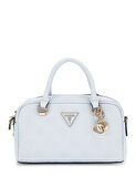 Guess Kadın Pembe-Beyaz Cresidia Küçük Satchel Çanta