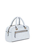 Guess Kadın Pembe-Beyaz Cresidia Küçük Satchel Çanta