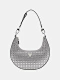 Guess Kadın Gri Lua Küçük Hobo Çanta