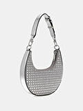 Guess Kadın Gri Lua Küçük Hobo Çanta