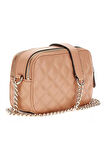 Guess Kadın Bej Giully Kamera Çantası