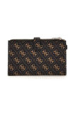 Guess Kadın Bej Laurel Çift Fermuarlı Organizer