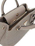 Guess Kadın Koyu Bej Phaedra Küçük Satchel Çanta