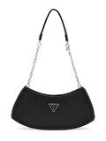 Guess Kadın Phaedra Top Fermuarlı  Siyah  Omuz Çantası