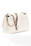 Guess Everlee Bej Kadın Çapraz Askılı Çanta HWQG8679210
