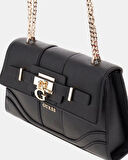 Guess Latona Kadın Siyah Omuz Çantası HWBG9206210-BLA