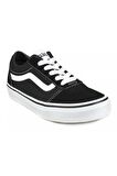 Vans Vn0A38J9 Yt Ward Sneakers Siyah Çocuk Spor Ayakkabı