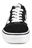 Vans Vn0A38J9 Yt Ward Sneakers Siyah Çocuk Spor Ayakkabı